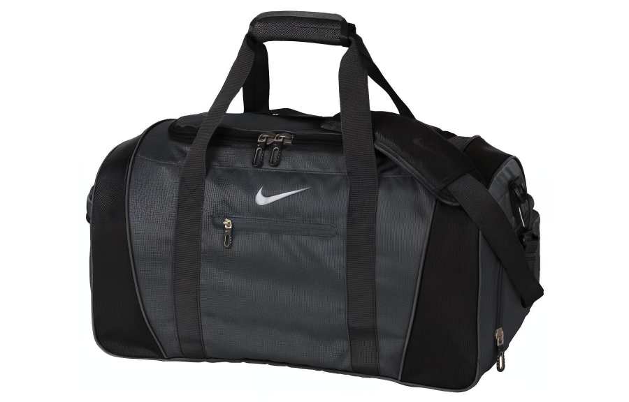 Nike Nike Yoga Nylon Travel Bag, Gym Bag, Luggage Bag, Handbag, Shoulder Bag Regular Unisex Black Gray