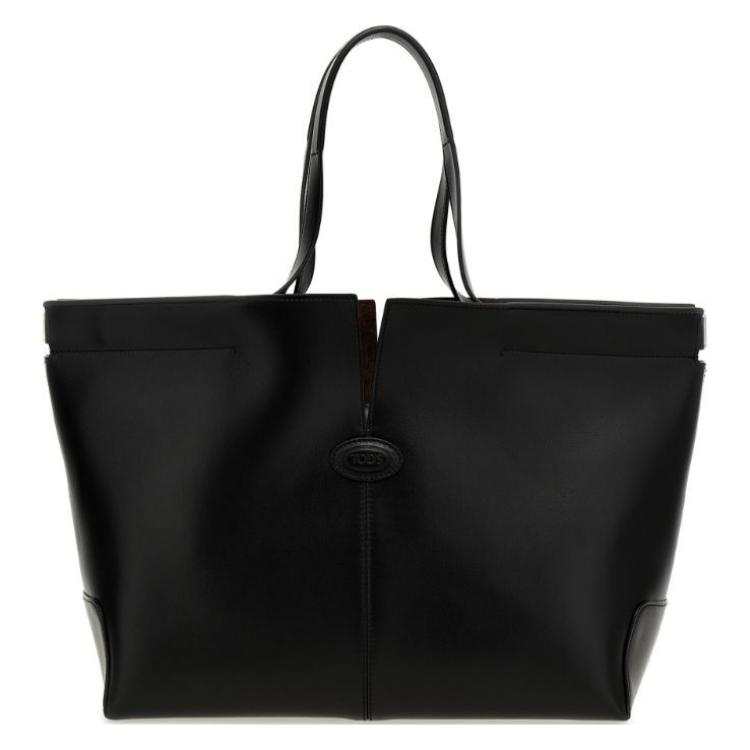 TOD'S TOD'S Logo Debossed Medium Tote Bag