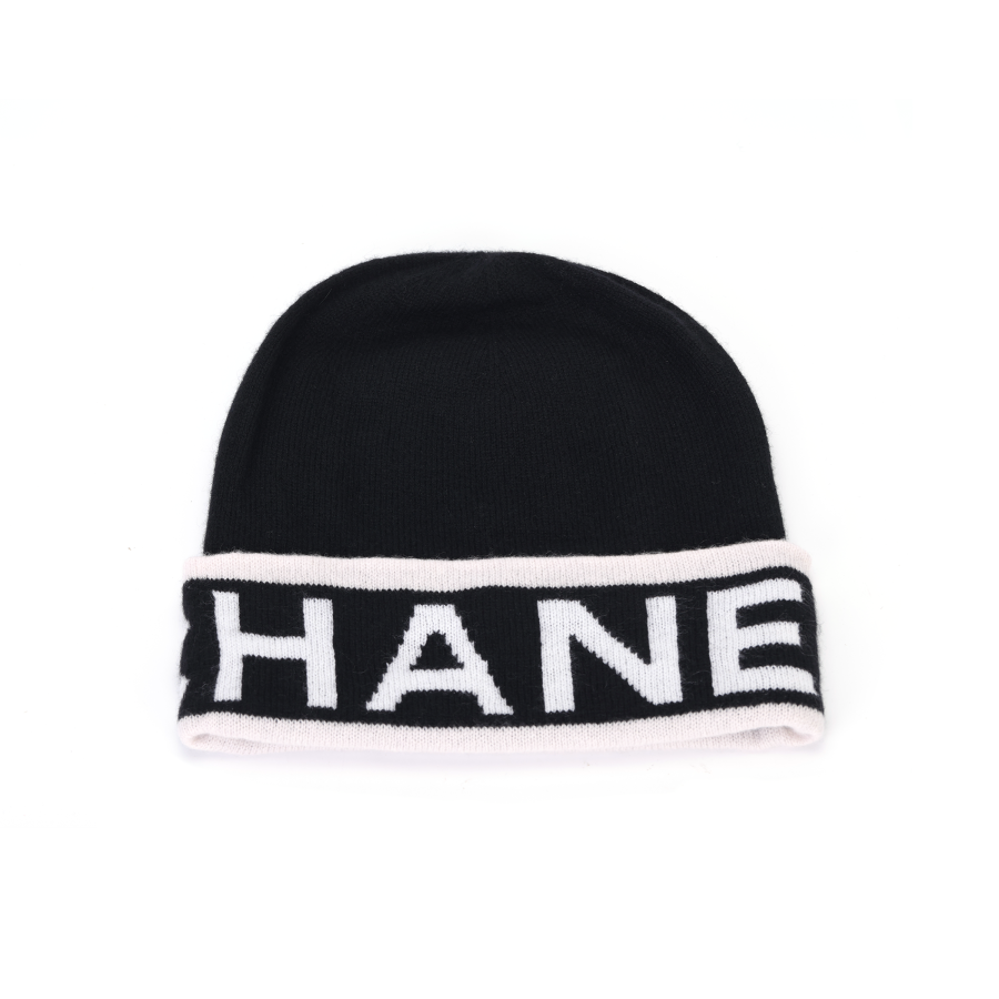 CHANEL CHANEL Pre Owned 1986 1988 Cashmere Beanie