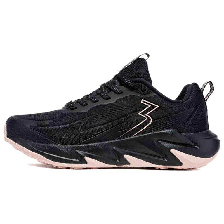 361° Cushioning Breathable Lightweight Cushioning Breathable Lightweight Low top Running Shoes Women's Black Pink