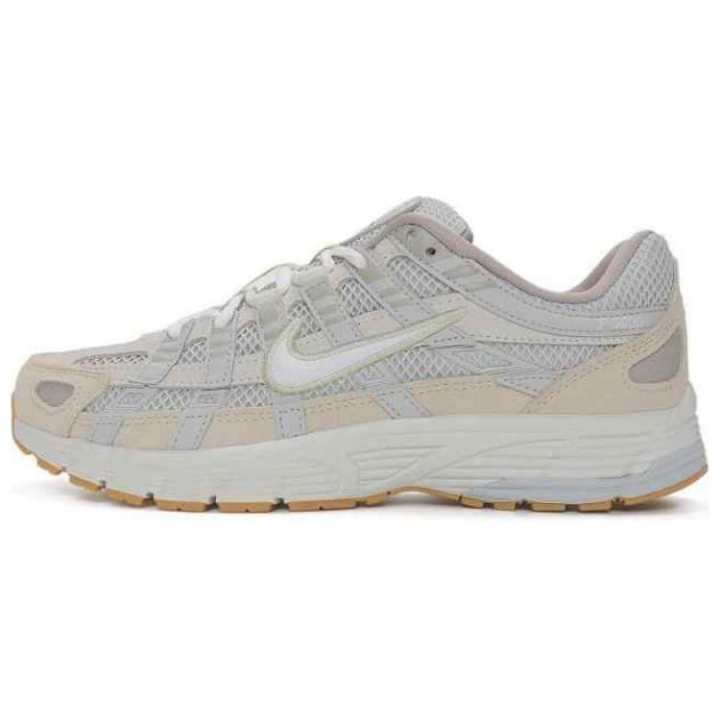 Nike Nike P 6000 Cushioning Slip Resistant Breathable Low top Running Shoes Women's Gray