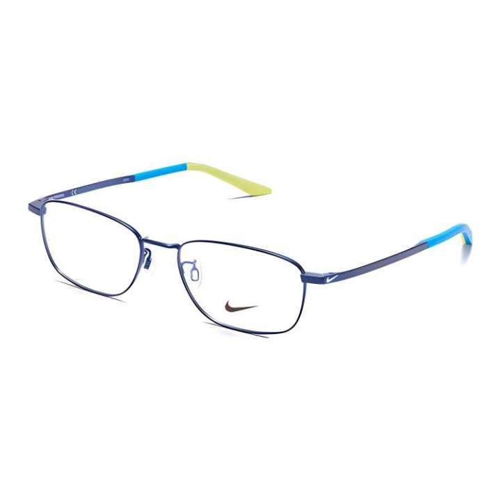 Nike Nike Square Eyeglass Frames Men's Blue