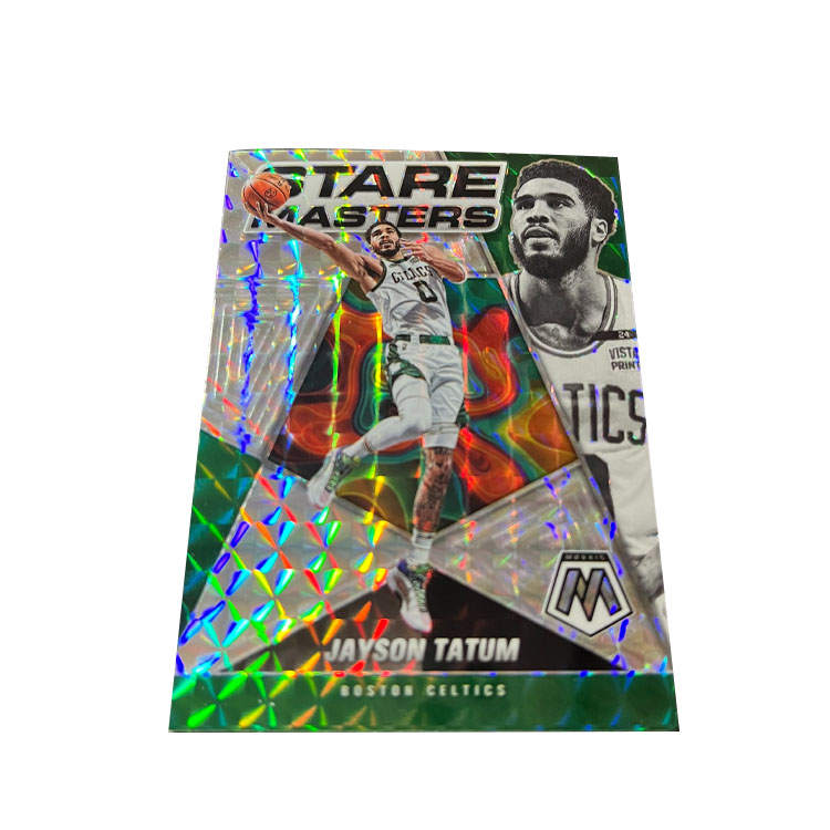 PANINI Celtics, Jayson Tatum, High End Silver Mosaics Holographic Card, Star Card, Rare Card Sports Cards 1 Pc