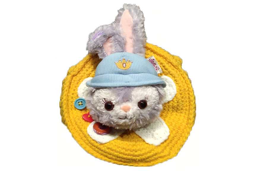 Disney For Small Hands Craft Time StellaLou Plush Shoulder Bag Regular Women's Yellow