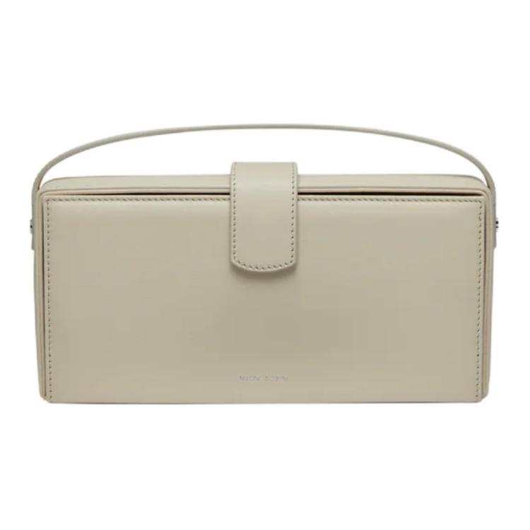 Magda Butrym Calfskin Handbag Women's Cream