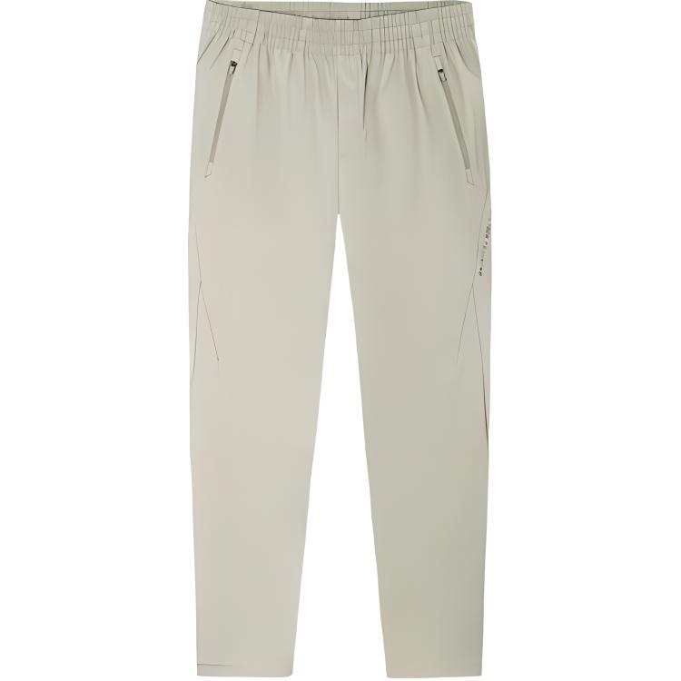 Anta Variety Training Collection Knitted Sweatpants Men's Mung Bean