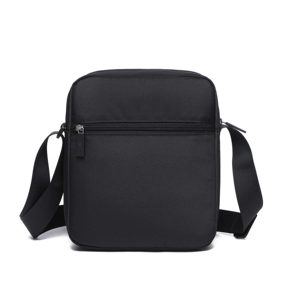 SEPTWOLVES Fabric Shoulder Bag, Crossbody Bag Men's Black