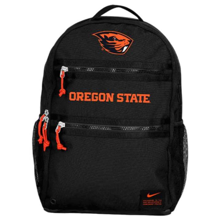 Nike Nike Polyester Backpack Regular Unisex Orange Black
