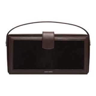 Magda Butrym Calfskin Handbag Women's Brown