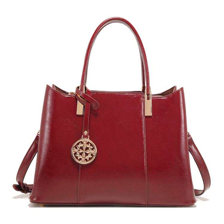 PAYOT Microfiber Synthetic Leather Wedding Bag, Portable Crossbody Bag Regular Women's Red