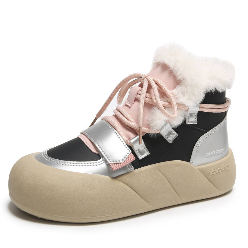 BAGE BAGE Cushioning Slip Resistant Cushioning Slip Resistant Short Snow Boots Women's