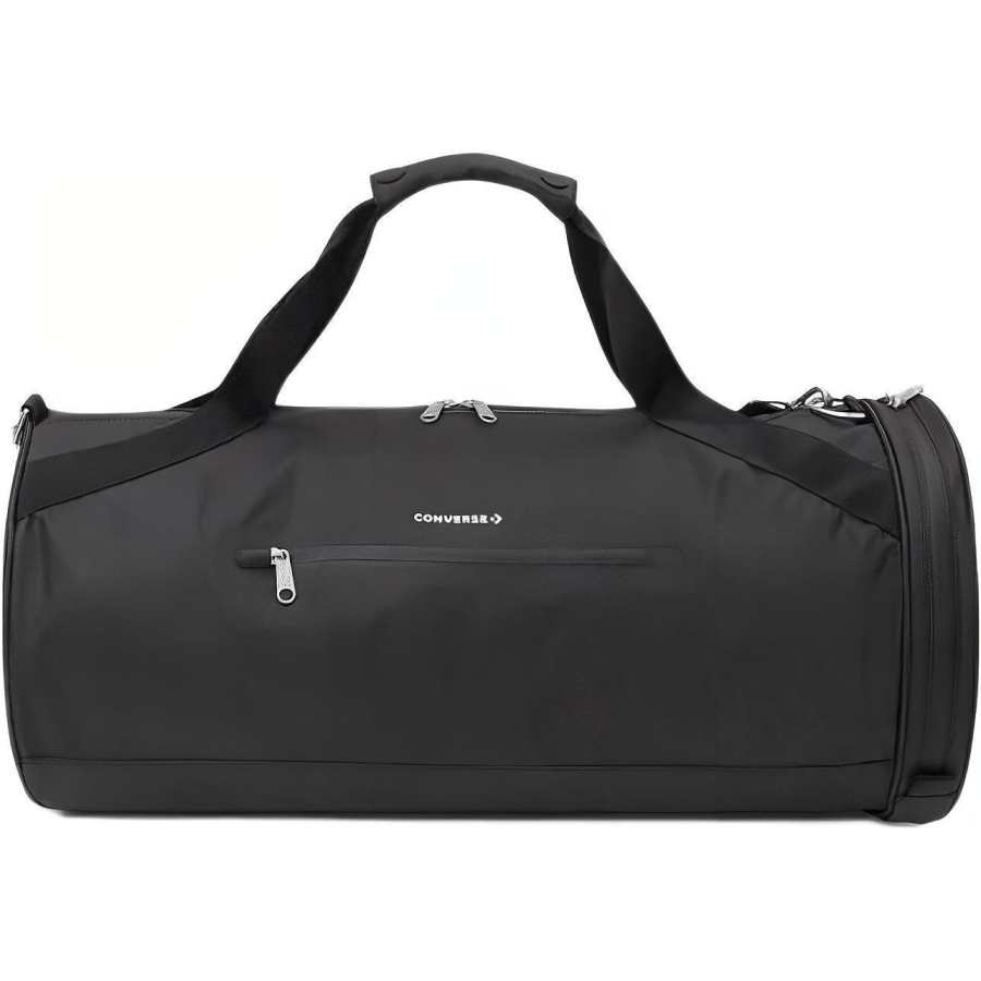 Converse Rubber With Polyester Cylinder Bag, Shoulder Bag, Crossbody Bag, Handbag, Travel Bag Unisex