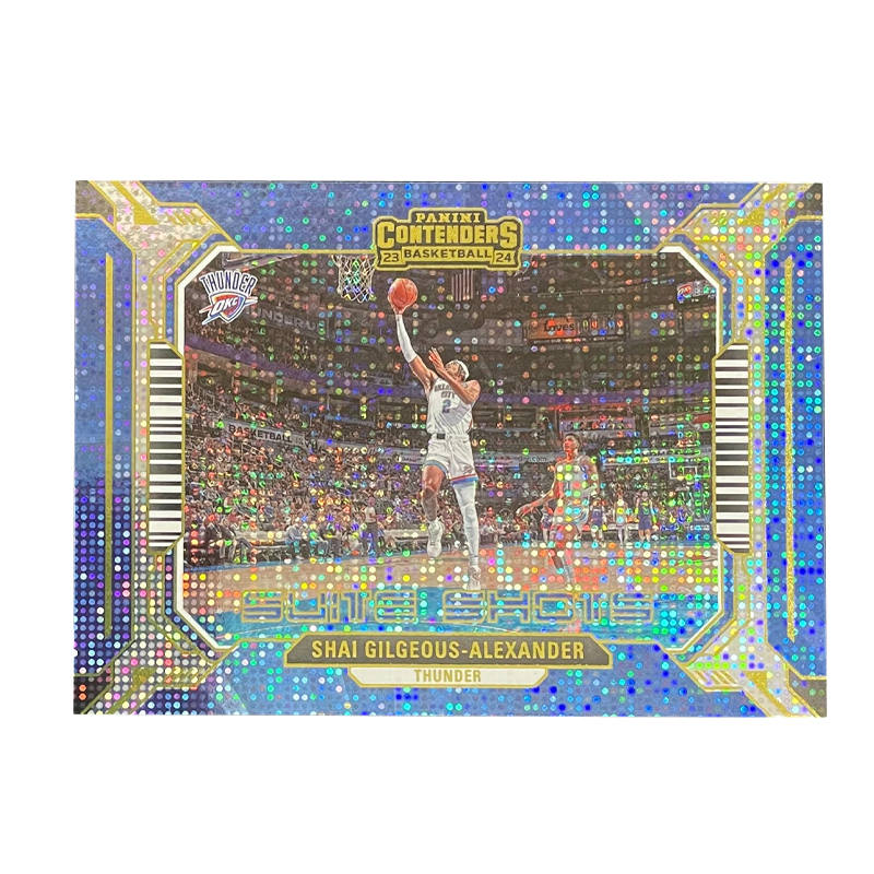 PANINI 2023 24 Ball Game Ticket, Thunder, Alexander, Bubbles Discount, Tacko Faure Star Card, Card Access Pass