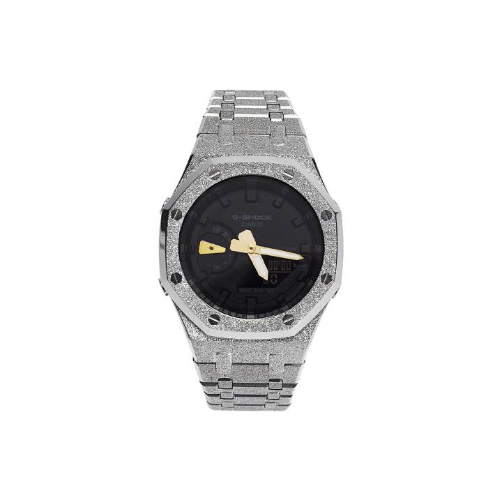 CASIO CASIO Men Liquid Crystal/Analog Dual Display Series 48.5mm Gold Watch