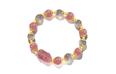 IWE Quartz Jade Obsidian Beaded Bracelets Unisex
