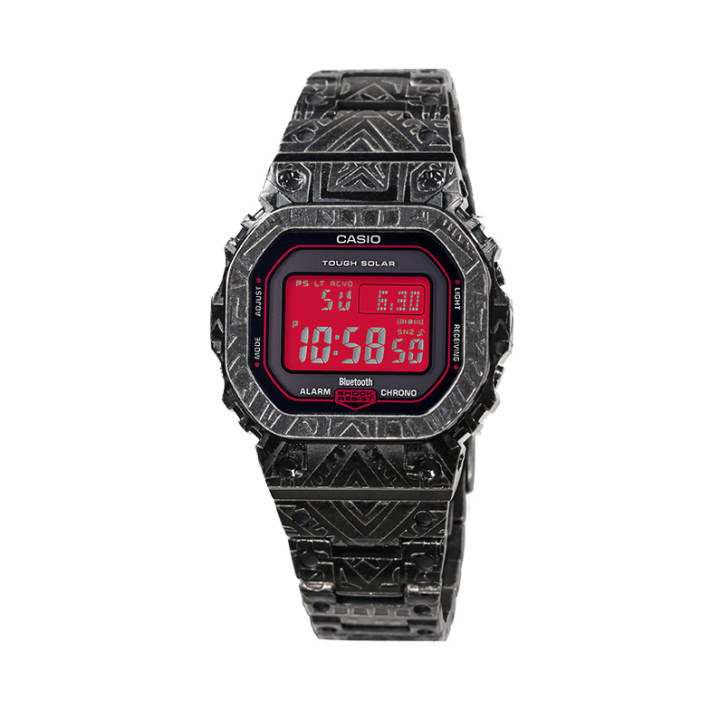CASIO CASIO Custom Collection GW B5600AR 1A Solar Movement Watch Unisex Red Watch Dial