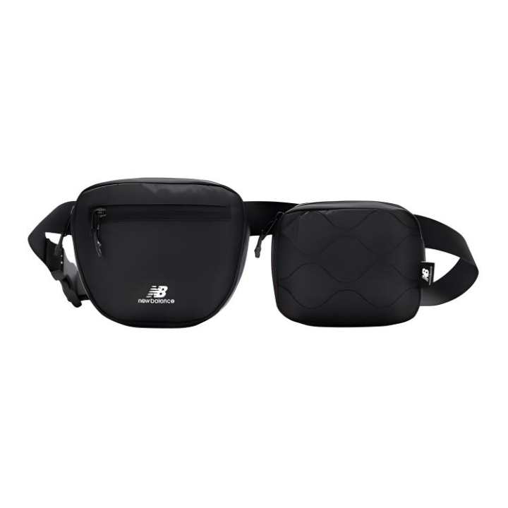 New Balance New Balance Zip Closure Fabric Fanny Pack Regular Unisex Black