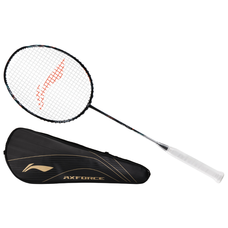 Li-Ning Li Ning Thunder 70 Full Carbon Badminton Rackets Professional 675MM Black Silver
