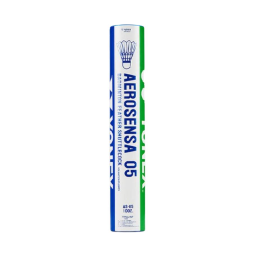 YONEX YONEX AS 05EX Duck Feather Shuttlecock 12 Pack Duck Feather Shuttlecocks
