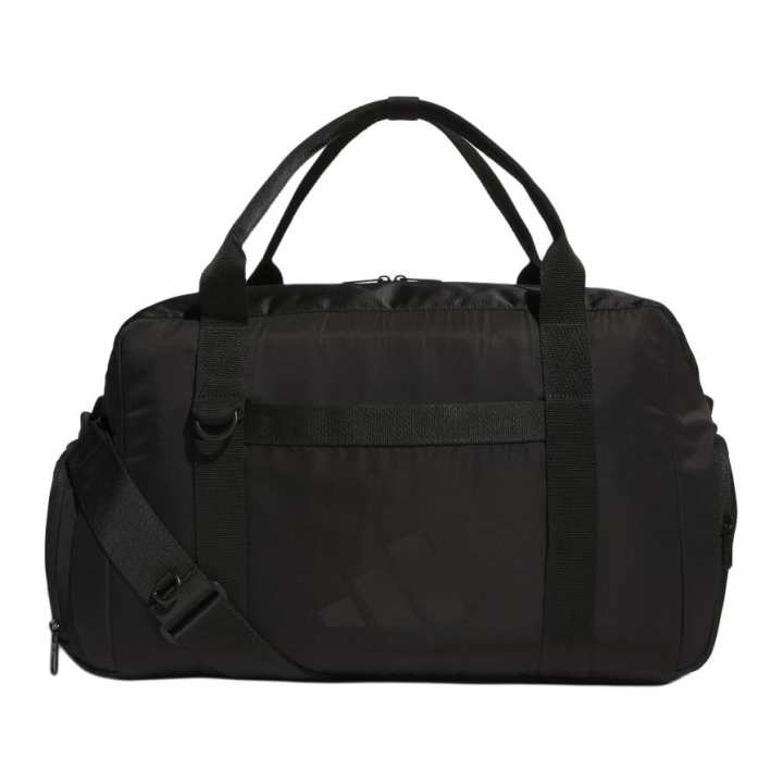 Adidas Adidas Polyester One Shoulder Crossbody Handheld Travel Bag Unisex Black