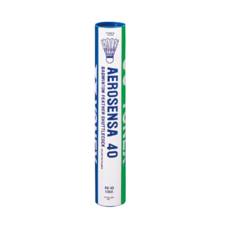 YONEX YONEX AS 40EX Goose Feather Shuttlecock 12 Pack Goose Feather Shuttlecocks