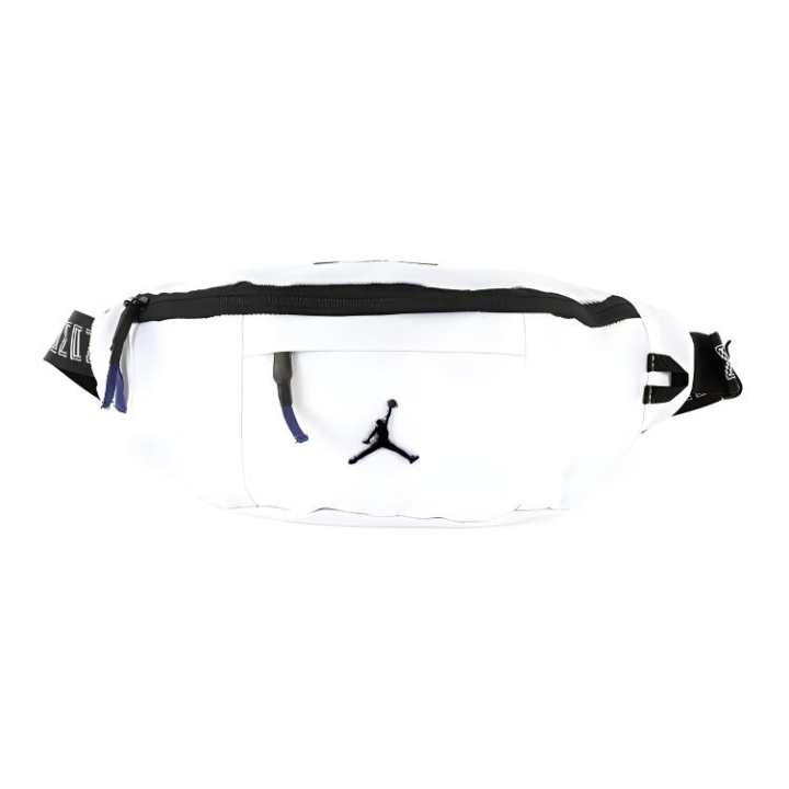 Jordan Jordan Polyester Sling Bag, Crossbody Bag, Fanny Pack Regular Unisex White/Purple