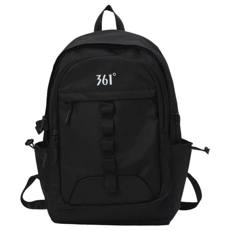 361° 361° Polyester Backpack Travel Bag Storage Bag Regular Unisex Black/Ecru