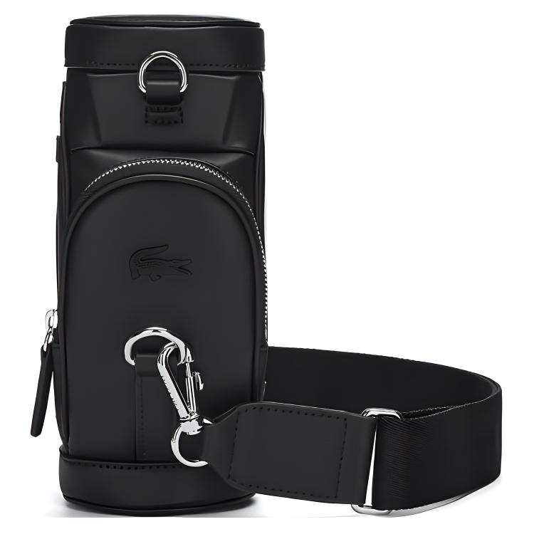 LACOSTE LACOSTE Pu Sling Bag Small Women's Black