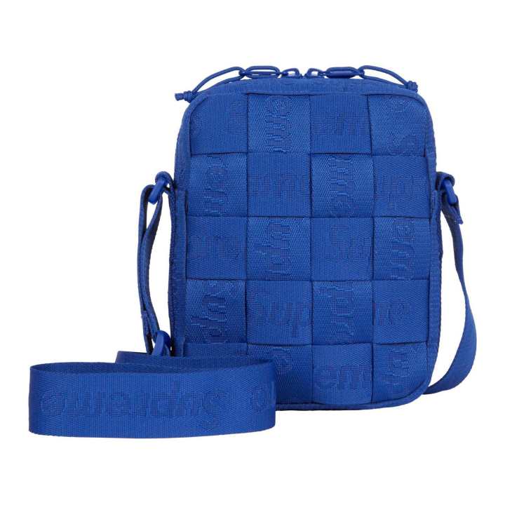 Supreme Supreme Jacquard Shoulder Bag, Crossbody Bag Regular Unisex Blue