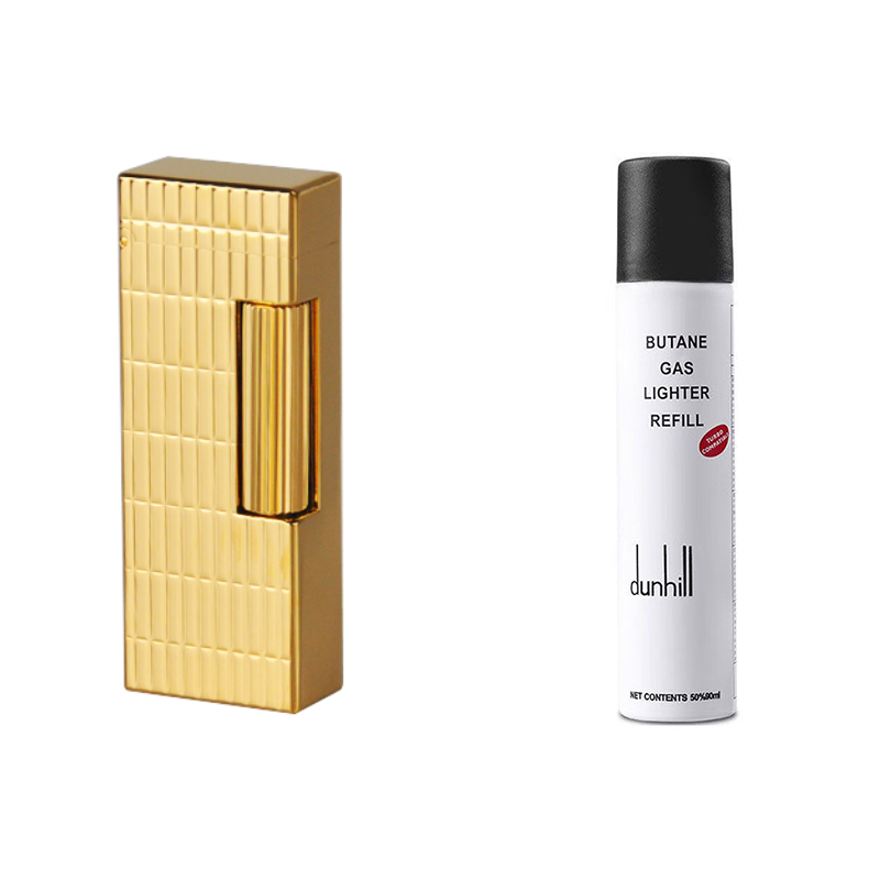 Dunhill Armored, Sliding Lid, Lacquered Finish, Diamond Pattern Lighter