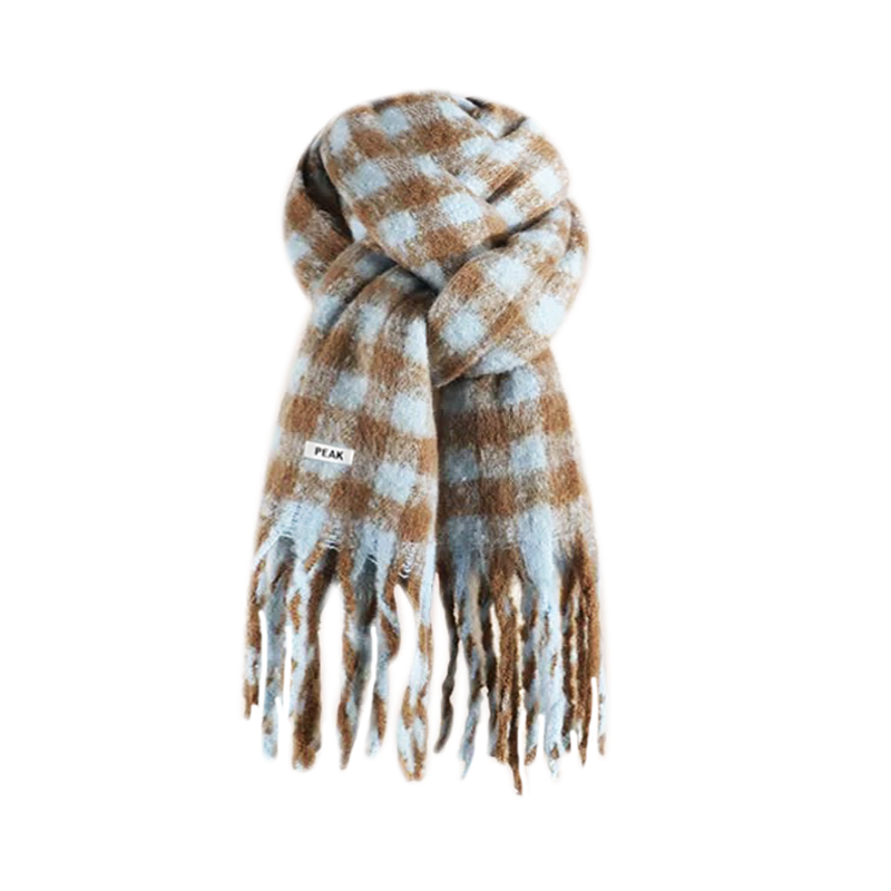 PEAK PEAK Polyester Knit Scarves Unisex