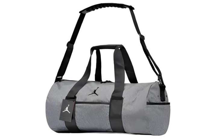 Jordan Jordan Polyester Gym Bag Large Unisex Gray