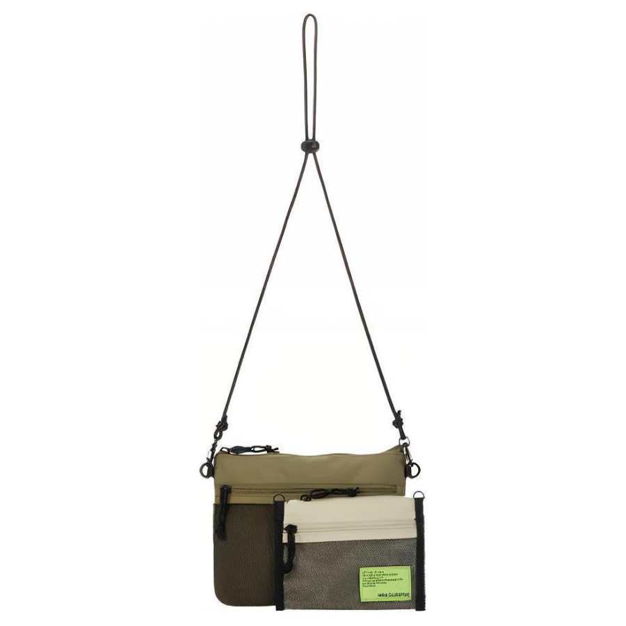New Balance New Balance Fabric Shoulder Bag, Crossbody Bag Regular Unisex Green