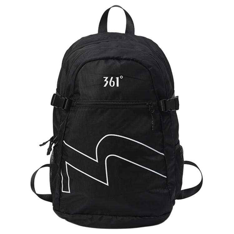 361° 361° Fabric Backpack Plane Bag Regular Unisex Black