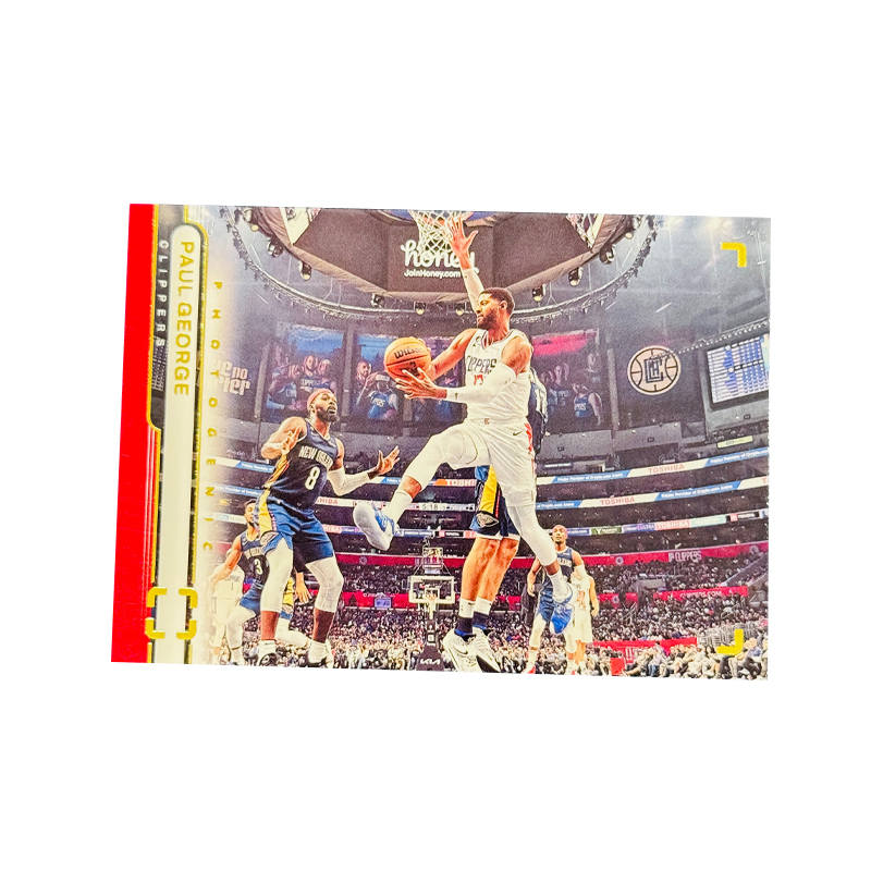 PANINI 2022 23 Basketball NBA Paul, George, Thunder, On Court Collection, Classic Selection Base, Teca Pass Condition
