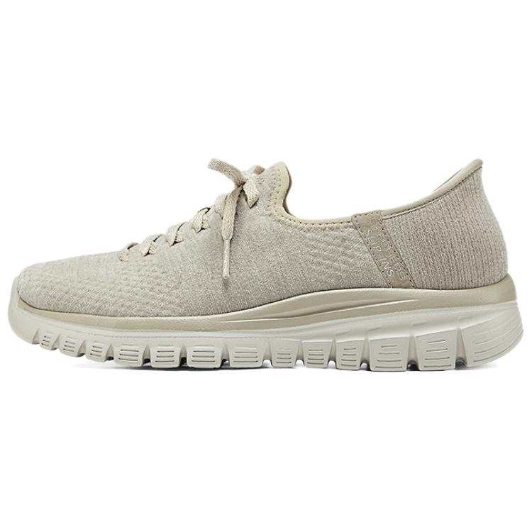 Skechers Sports Life Collection Wear resistant And Lightweight Low top Casual Shoes Women's Gray