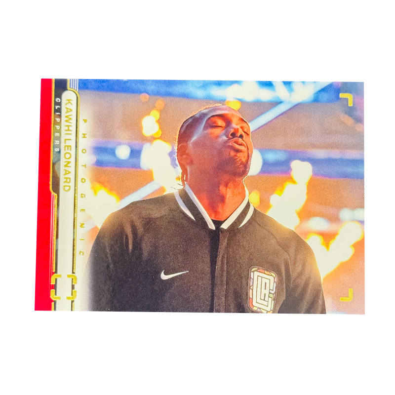 PANINI Kawaii, Leonard, Clippers Team, Photo Collection, Classic Image Base Special Card Condition Sports Cards 1 Pc