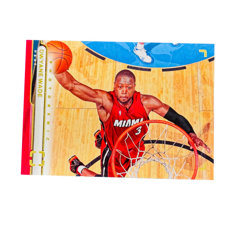 PANINI German, Wade, Miami Heat, On Court Collection, Classic Image Base Special Edition Card Condition Sports Cards