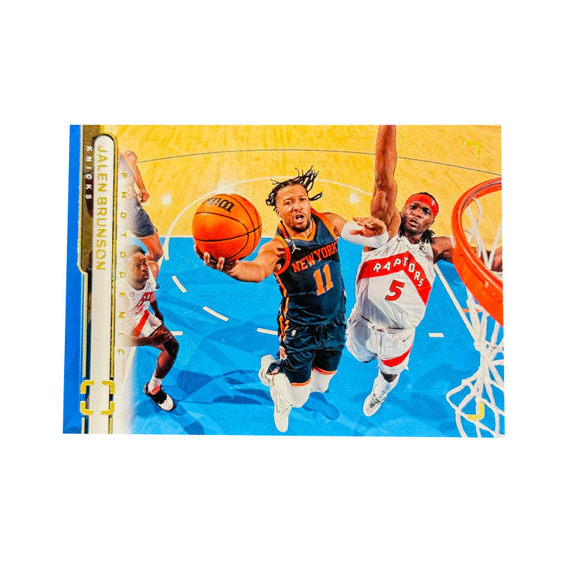 PANINI Brunson, Knicks, On Court Collection, Classic Image Selection, Base Ticket Pass Condition Sports Cards 1 Pc