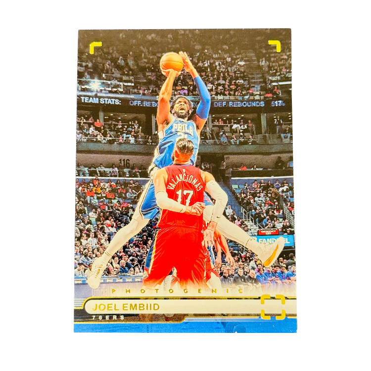 PANINI 2023 Basketball NBA Team 76, On Stage Collection, Classic Image Base Cards, Embiid, Premium Condition