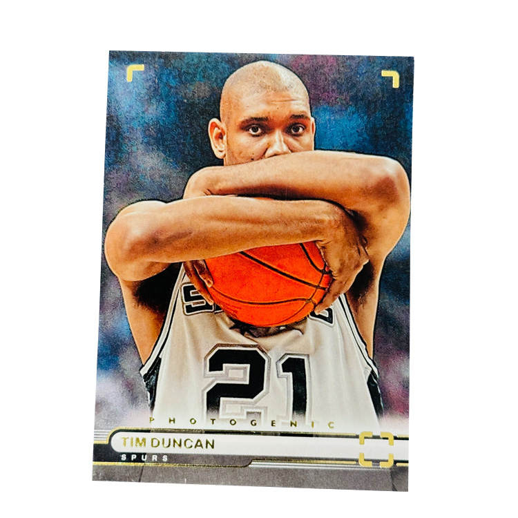 PANINI Tim Duncan, Spurs, On Court Collection, Classic Base Card, Tim Duncan, Collectible Condition Sports Cards 1 Pc