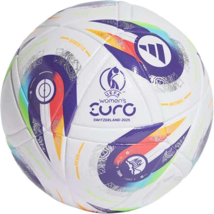 Adidas Adidas Size 5 Soccer Ball Rubber Unisex White/Lemon/Sunlight Gold/Metallic Silver
