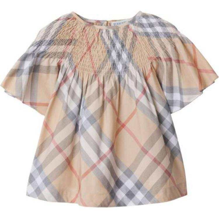 Burberry Kids T Shirts Crew Neck