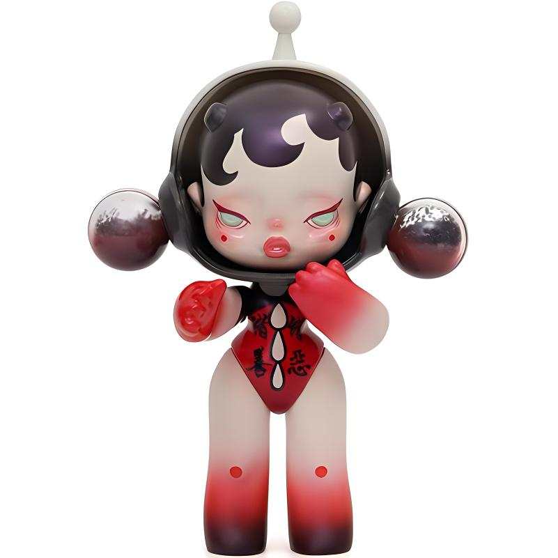 POP MART POP MART 400% SKULLPANDA All Good And All Evil Collection Trendy Figures 12.5cm
