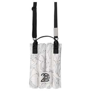 CLOT Polyester Handbag, Shoulder Bag, Crossbody Bag Regular Unisex White