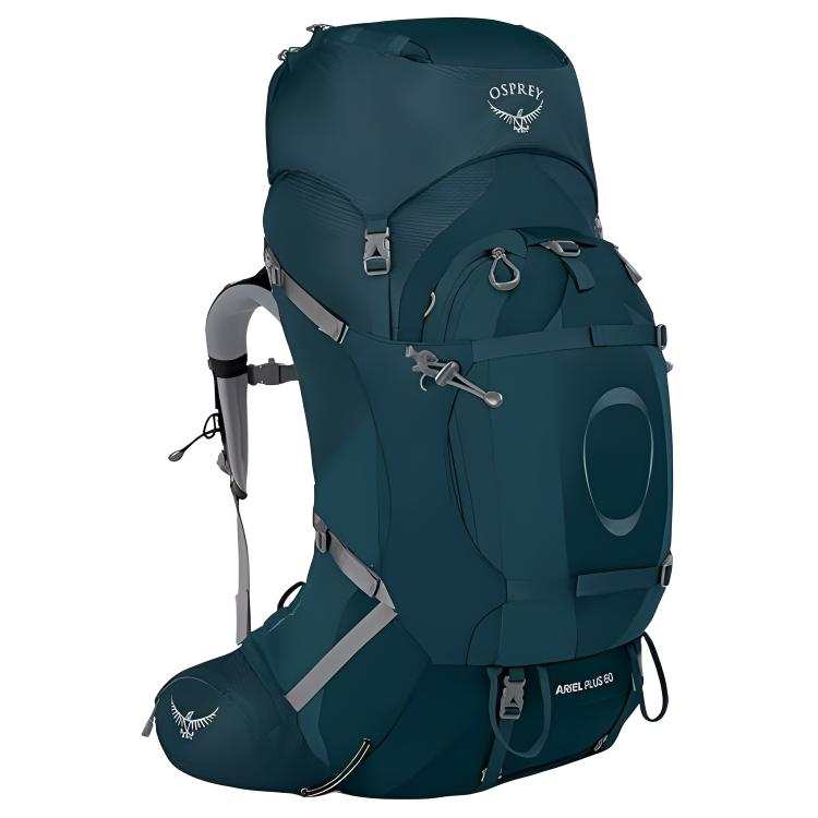 OSPREY 60L Mountaineering Bag Backpack Outdoor Bag Nylon Night Blue Women's