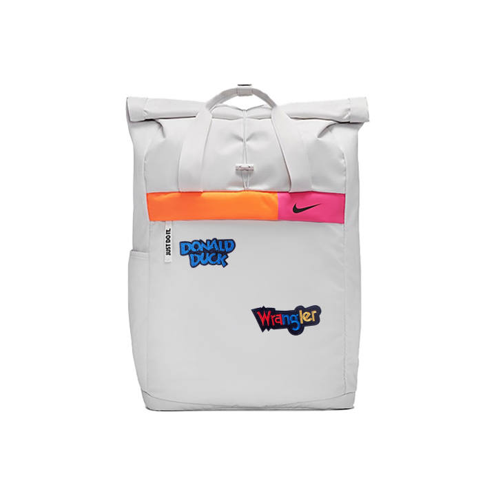 Nike Nike Miyue Idou Fabric Backpack Unisex Light Silver