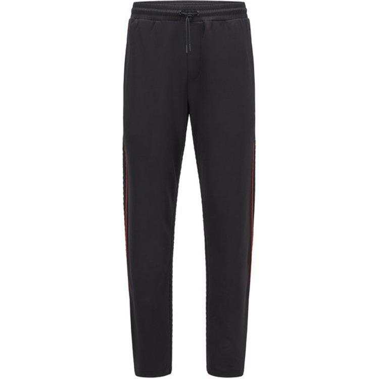 HUGO BOSS Knitted Sweatpants Men's Black