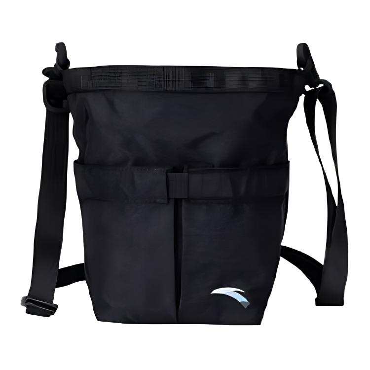 Anta Fabric Shoulder Bag, Crossbody Bag Regular Unisex Black