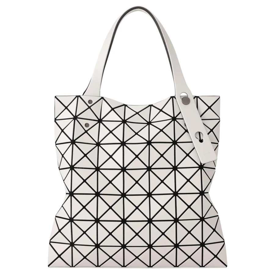 ISSEY MIYAKE Prism PVC Resin Handbag Regular Women's Bright Gray